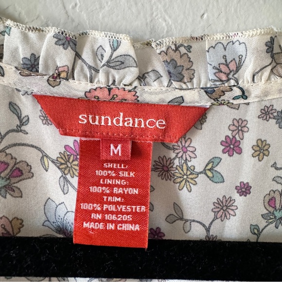 Sundance Silk Paisley Blouse - Picture 4 of 5